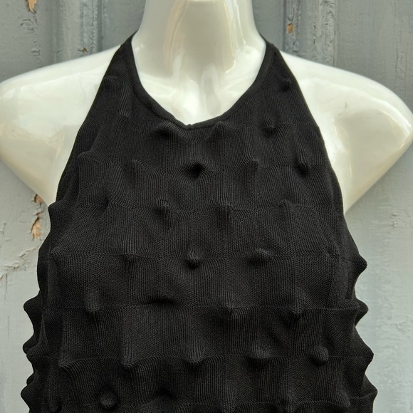 Adolpho Dominguez Black Knit Tank, BNWT, Large - Picture 8 of 16